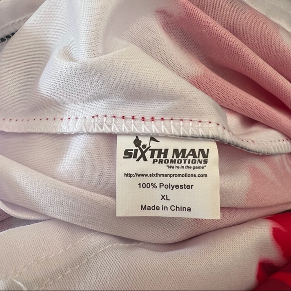 MLB Angels Tie Dye Print Shirt & Plastic Tote Bag Bundle NWOT H-28 - Picture 7 of 12